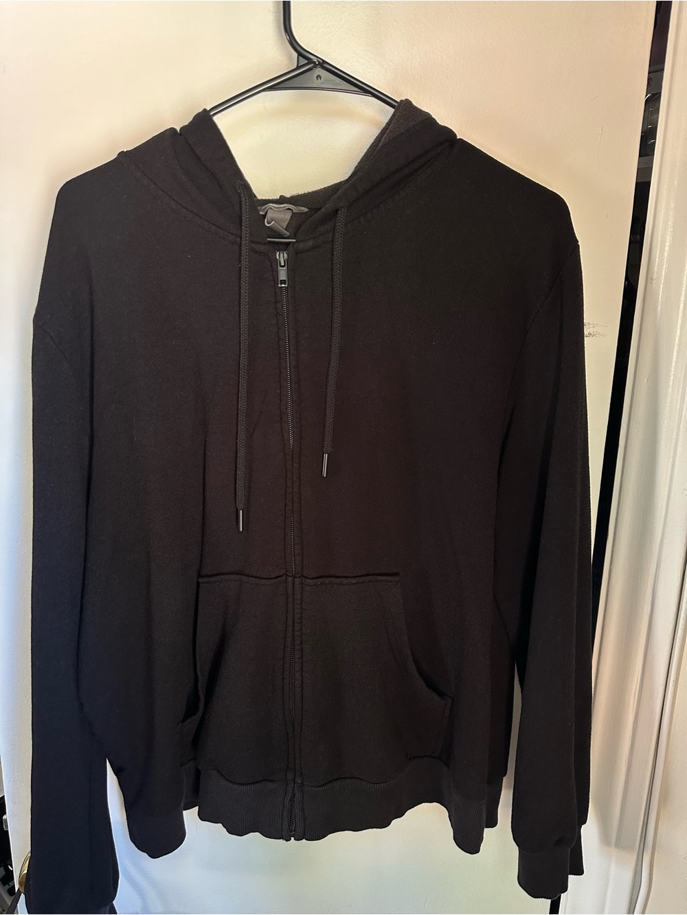 Eddie Bauer Black Zip Up Hoodie